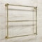 Kingston Brass 36" x 32" Wall Mount Towel Rack, Polished Brass DTM323632 - alternate 5